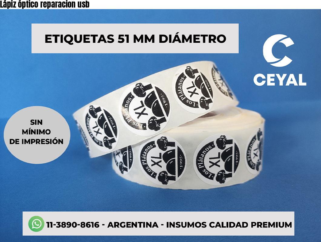 Lápiz óptico reparacion usb