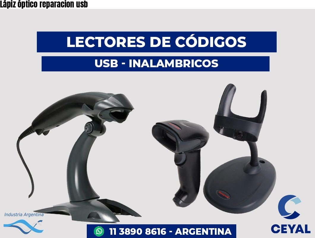 Lápiz óptico reparacion usb
