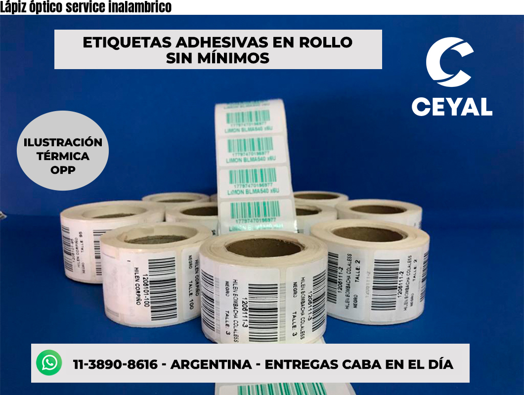 Lápiz óptico service inalambrico