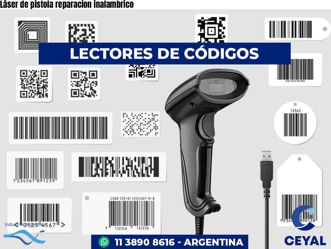 Láser de pistola reparacion inalambrico