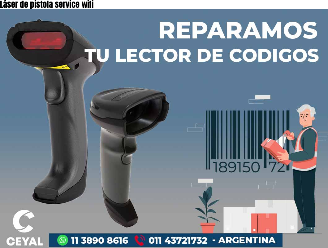 Láser de pistola service wifi