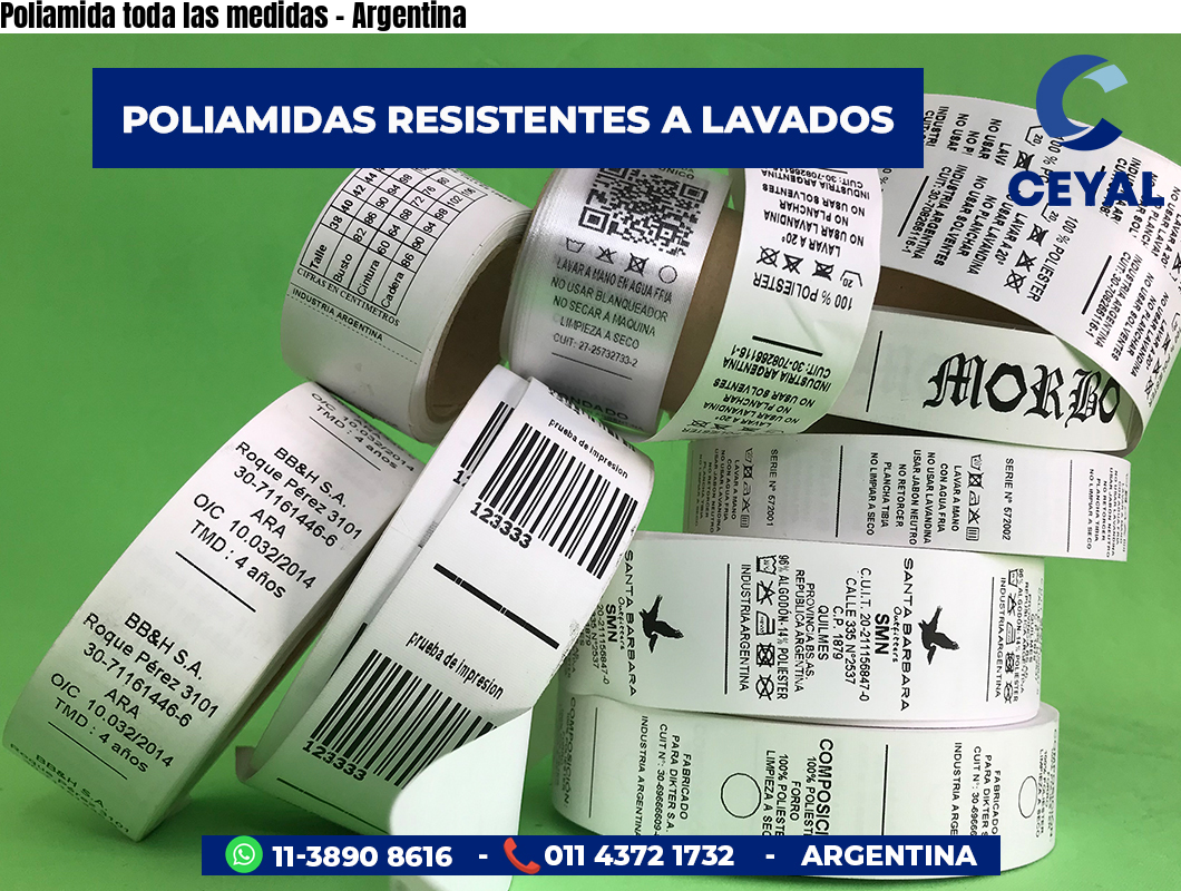 Poliamida toda las medidas - Argentina