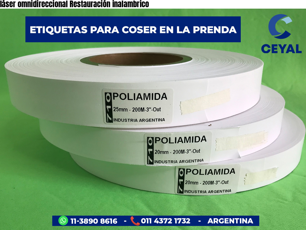 láser omnidireccional Restauración inalambrico