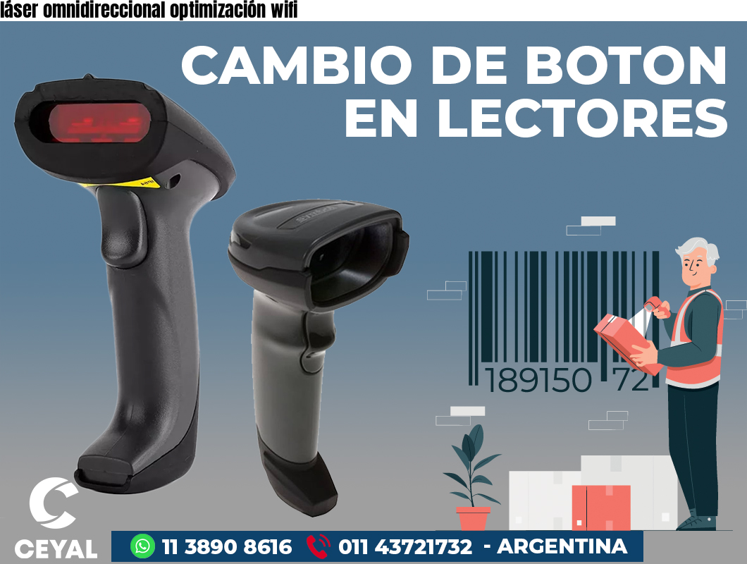 láser omnidireccional optimización wifi