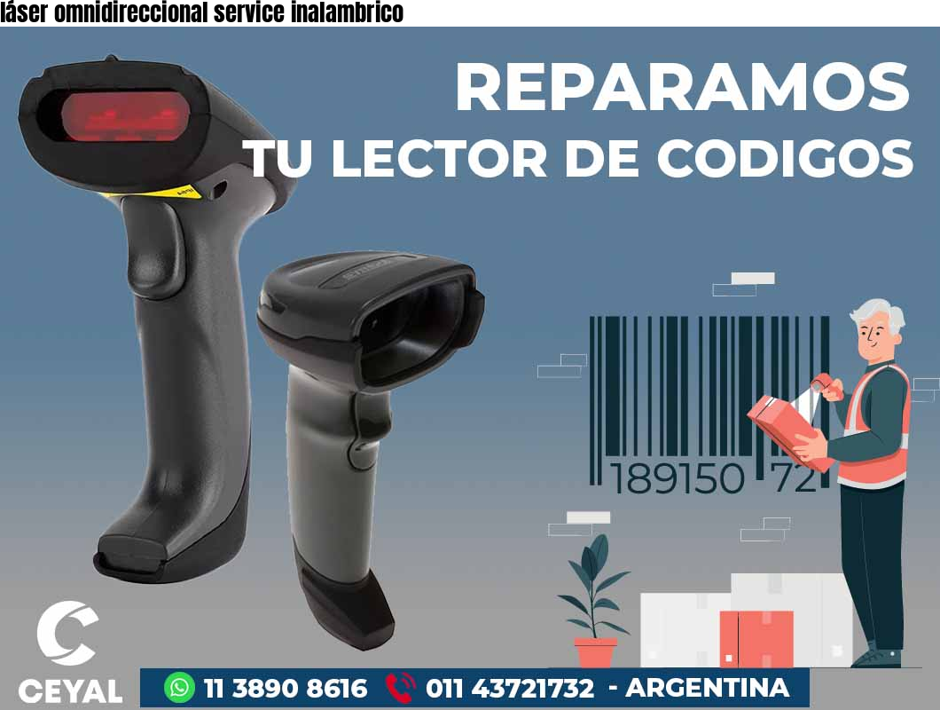 láser omnidireccional service inalambrico