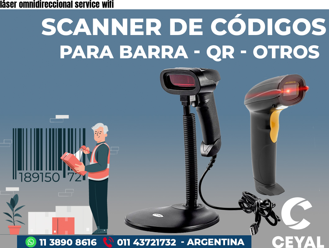 láser omnidireccional service wifi