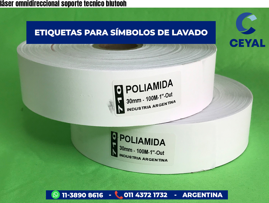 láser omnidireccional soporte tecnico blutooh