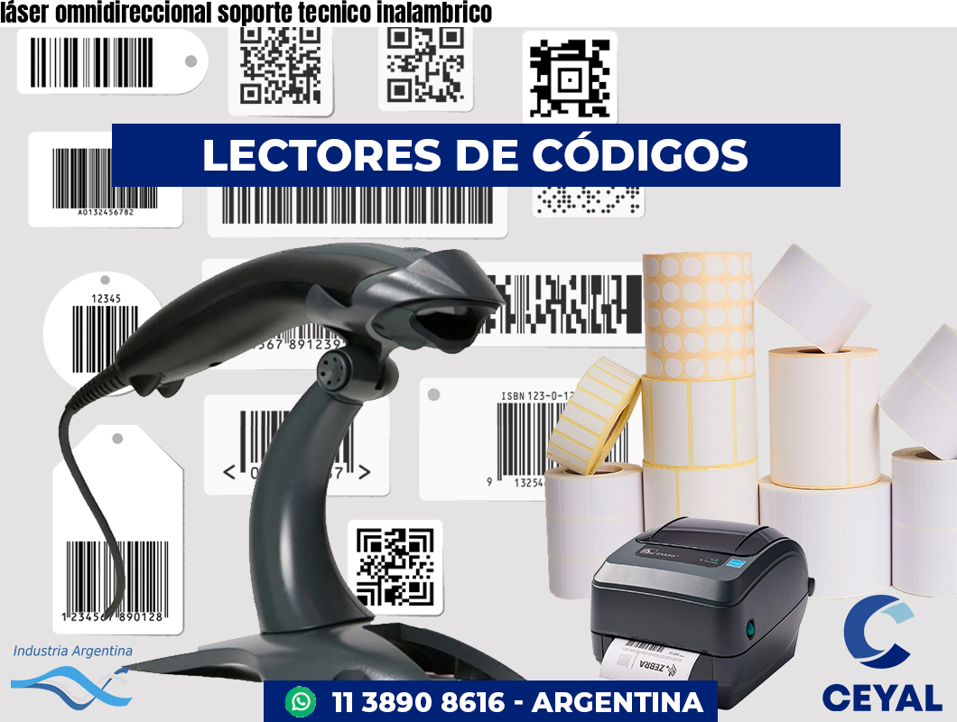 láser omnidireccional soporte tecnico inalambrico
