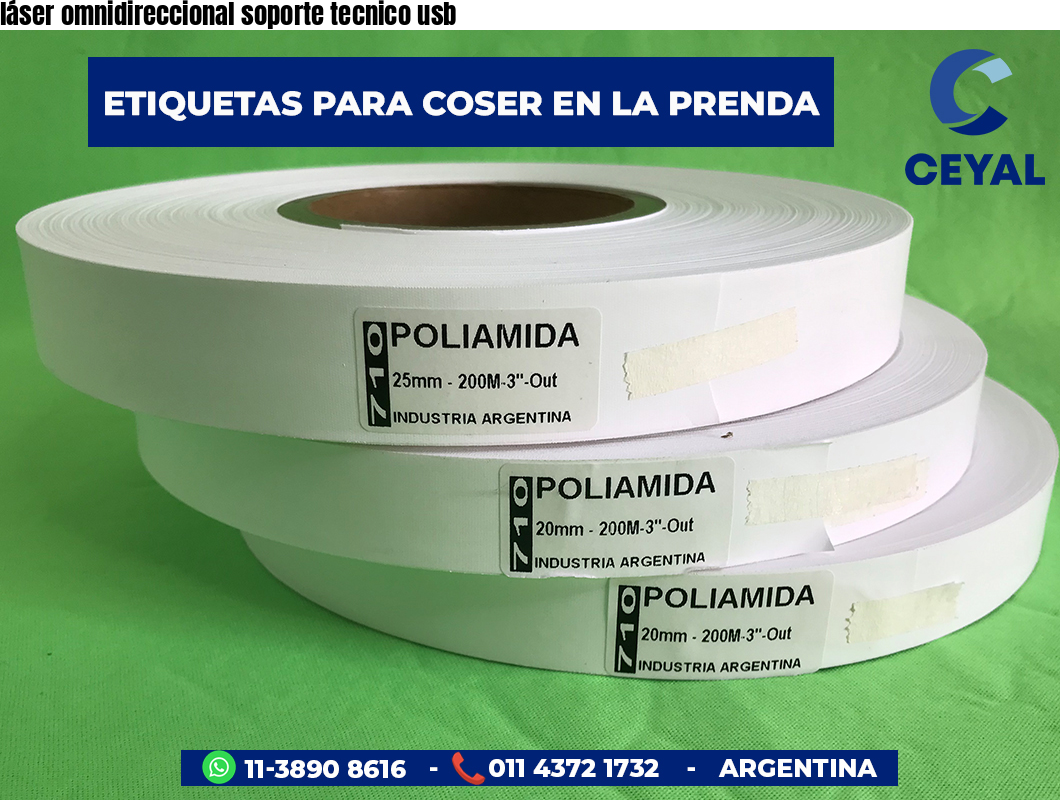 láser omnidireccional soporte tecnico usb