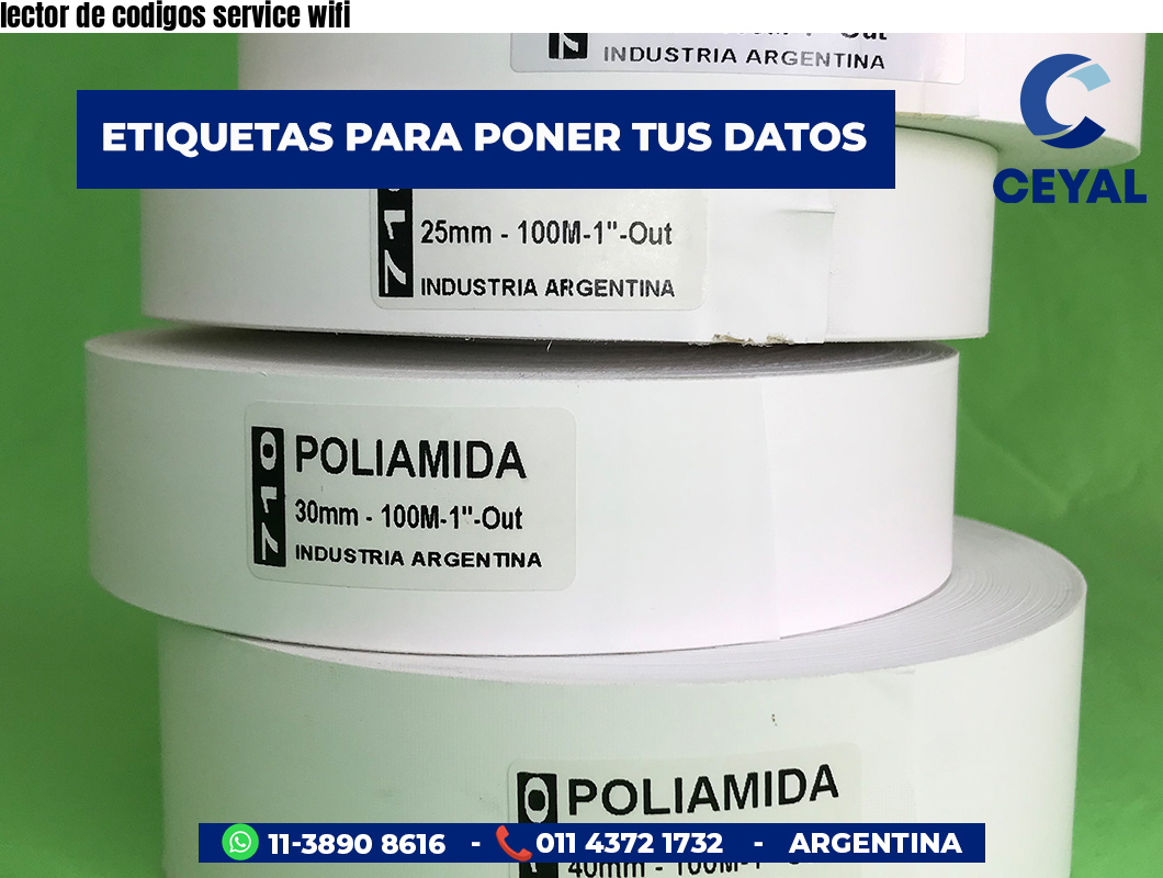lector de codigos service wifi