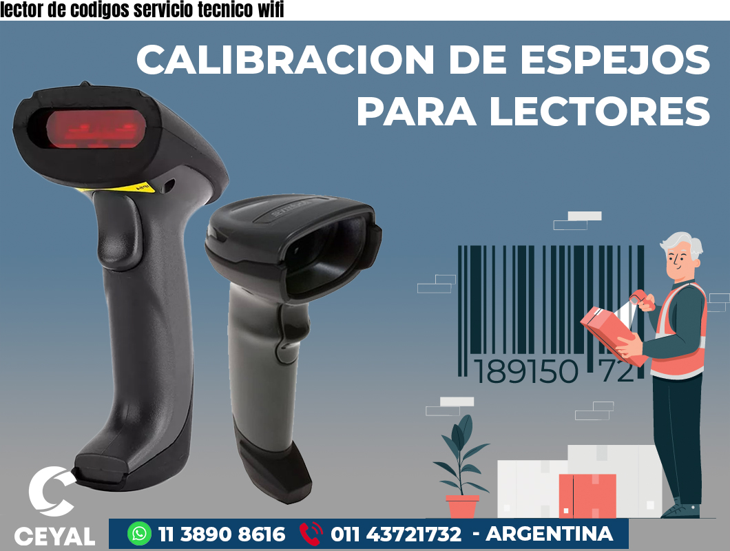 lector de codigos servicio tecnico wifi