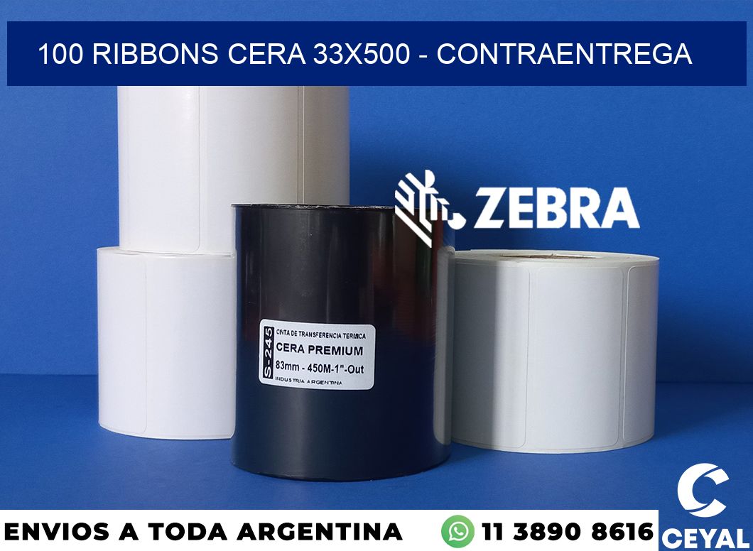 100 Ribbons cera 33x500 - contraentrega