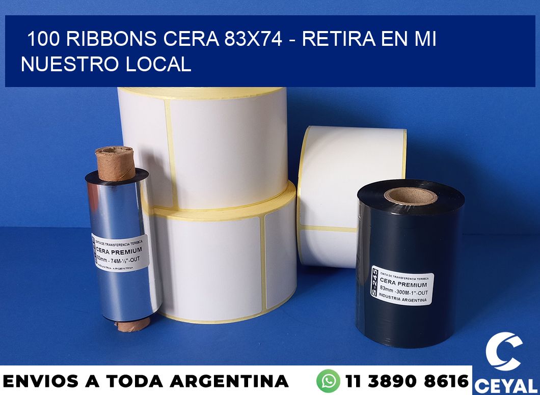 100 Ribbons cera 83×74 – retira en mi nuestro local