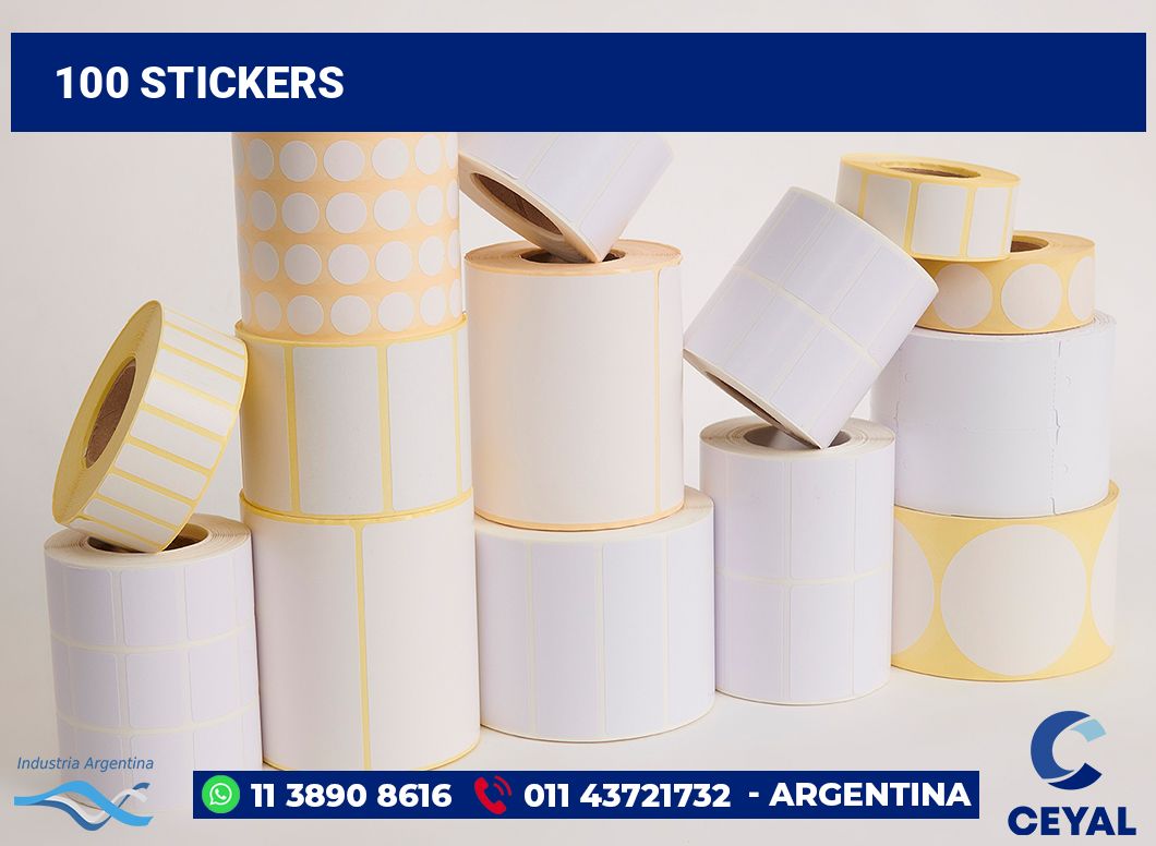 100 Stickers