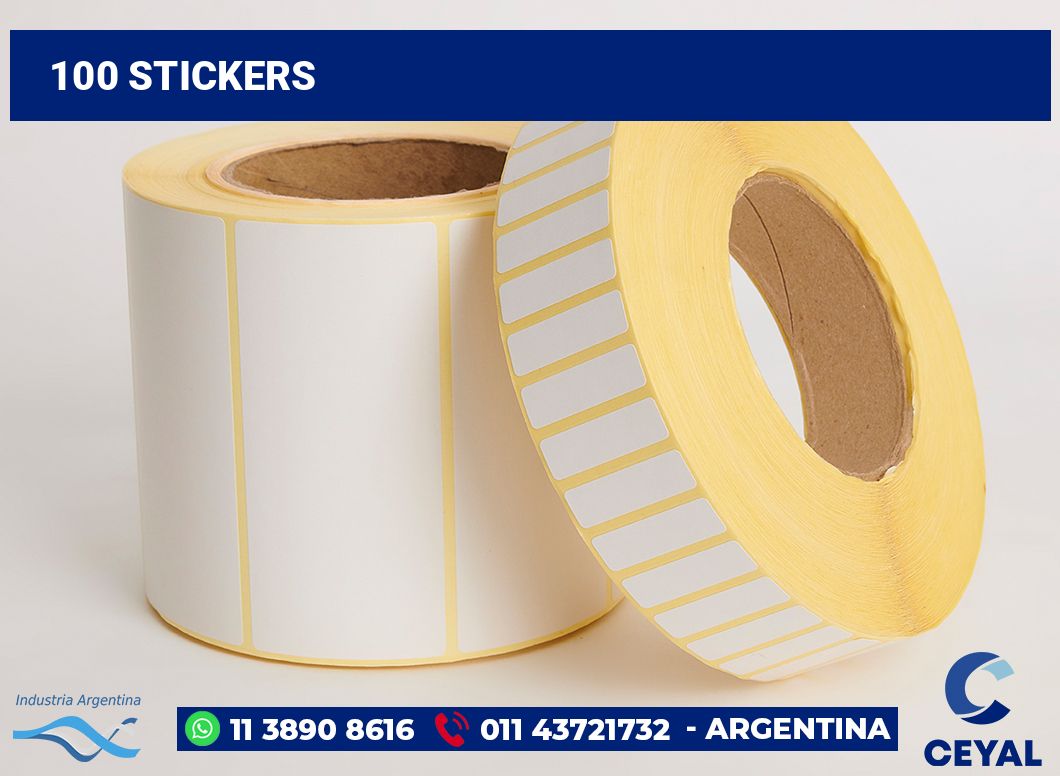 100 Stickers