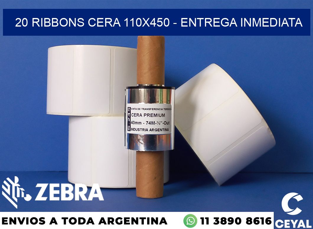 20 Ribbons cera 110x450 - Entrega inmediata