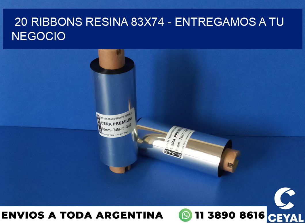 20 Ribbons resina 83×74 – entregamos a tu negocio