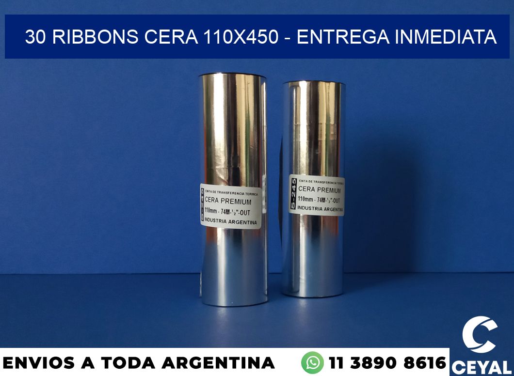 30 Ribbons cera 110x450 - Entrega inmediata