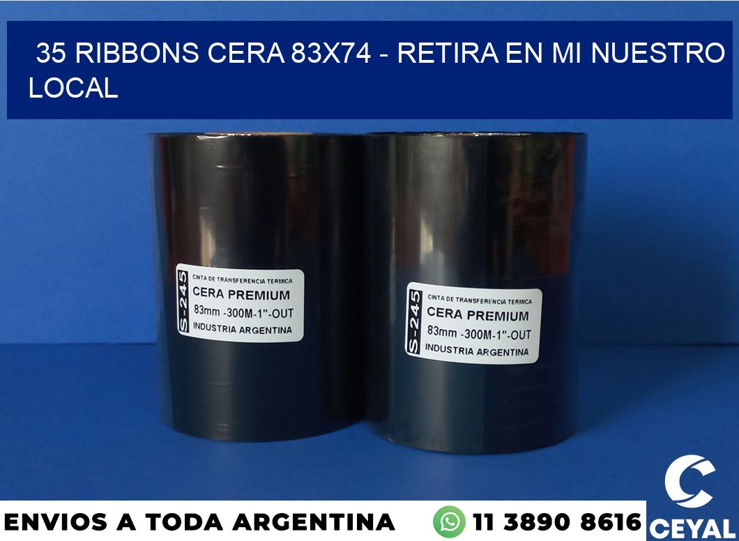 35 Ribbons cera 83×74 – retira en mi nuestro local