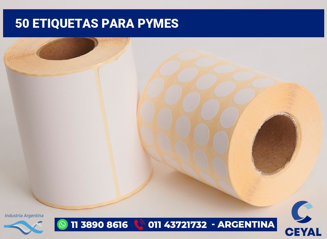 50 Etiquetas para pymes
