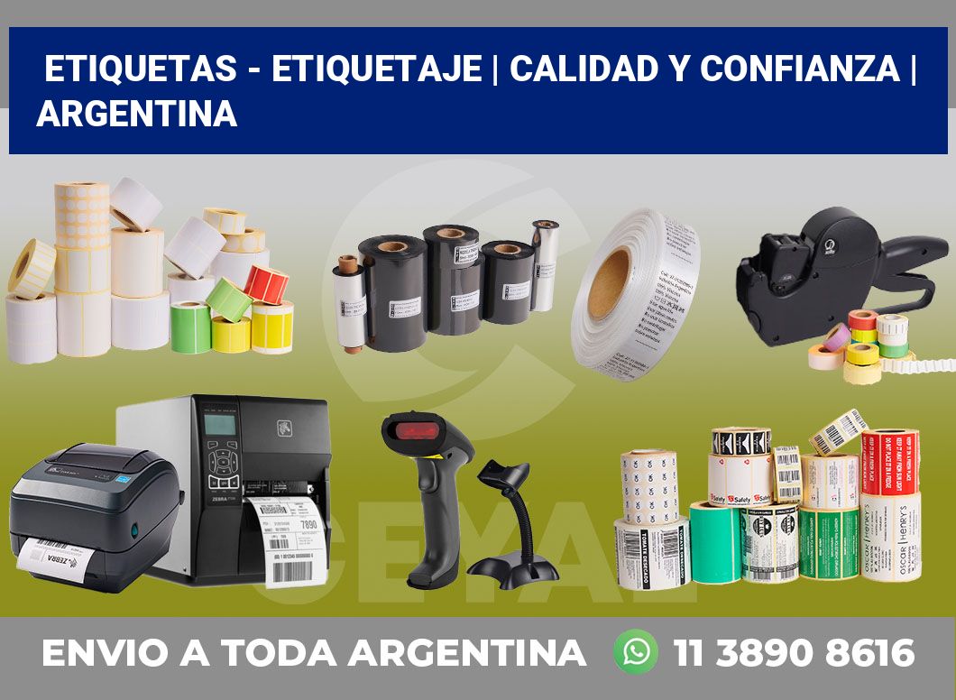 Etiquetas – etiquetaje | Calidad y confianza | Argentina