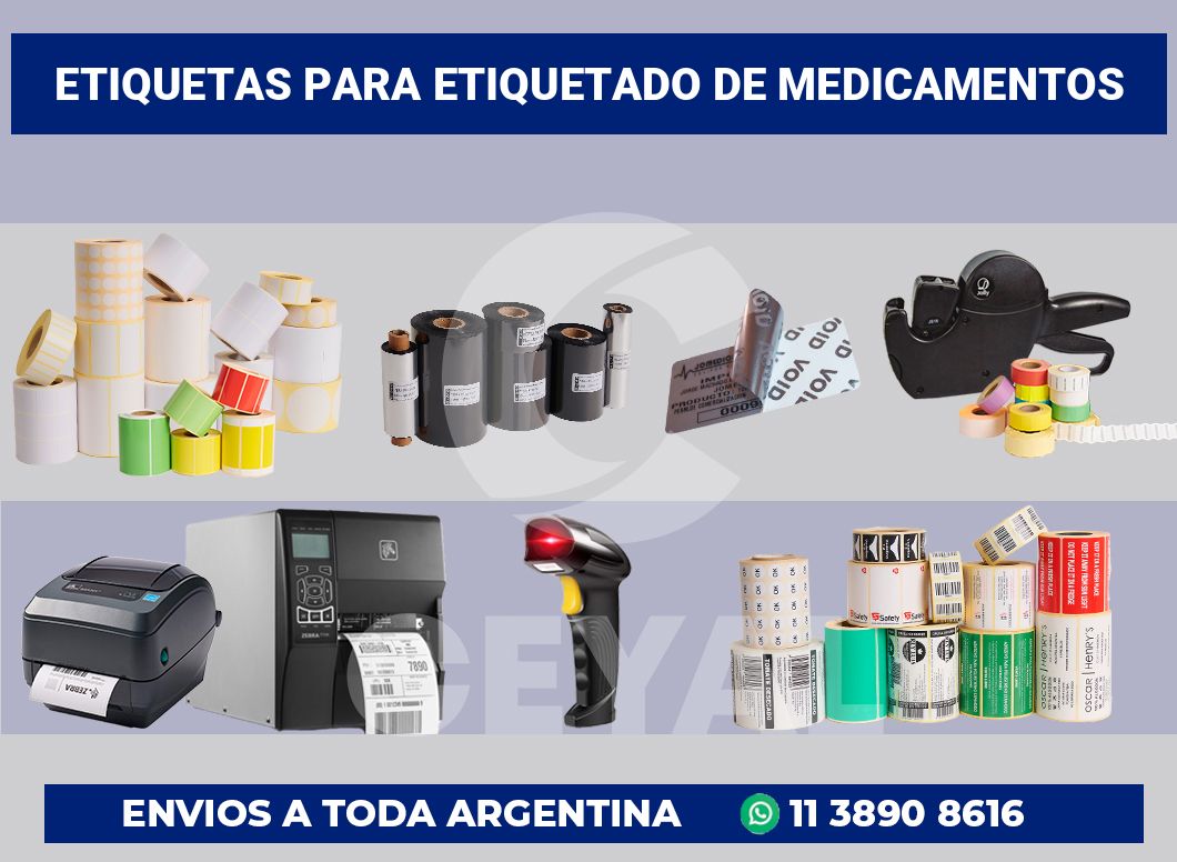 Etiquetas para Etiquetado de Medicamentos