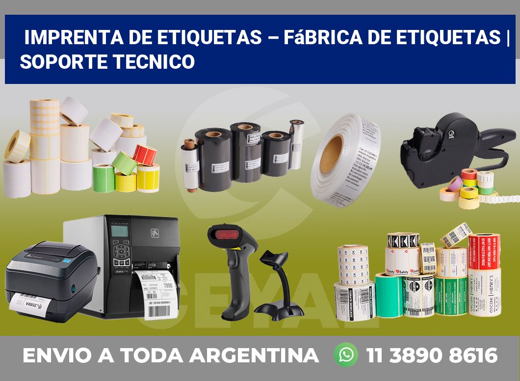Imprenta de etiquetas – Fábrica de etiquetas | soporte tecnico