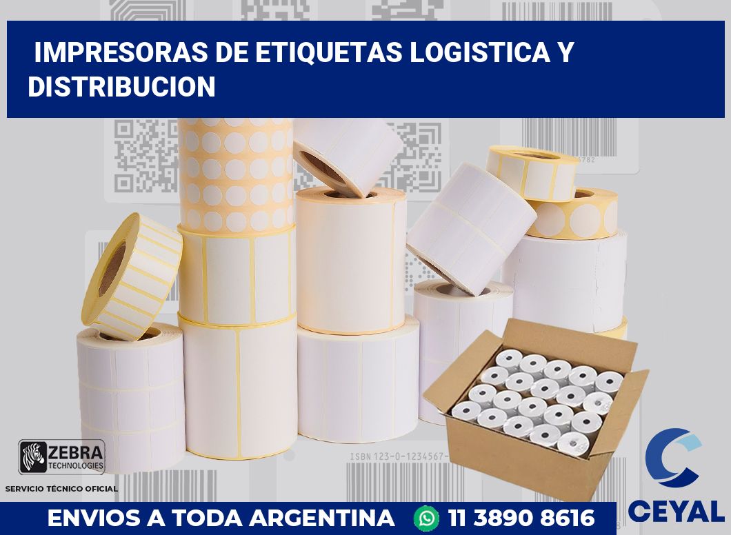 Impresoras de etiquetas Logistica y distribucion
