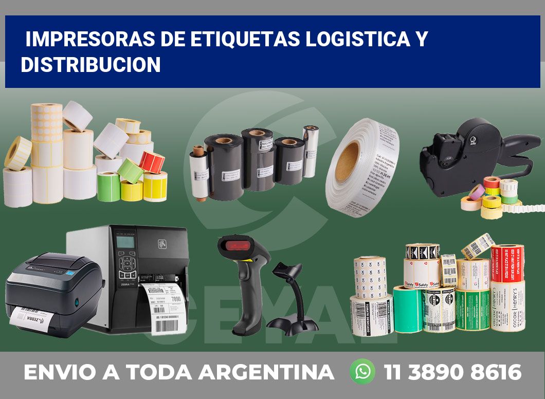 Impresoras de etiquetas Logistica y distribucion