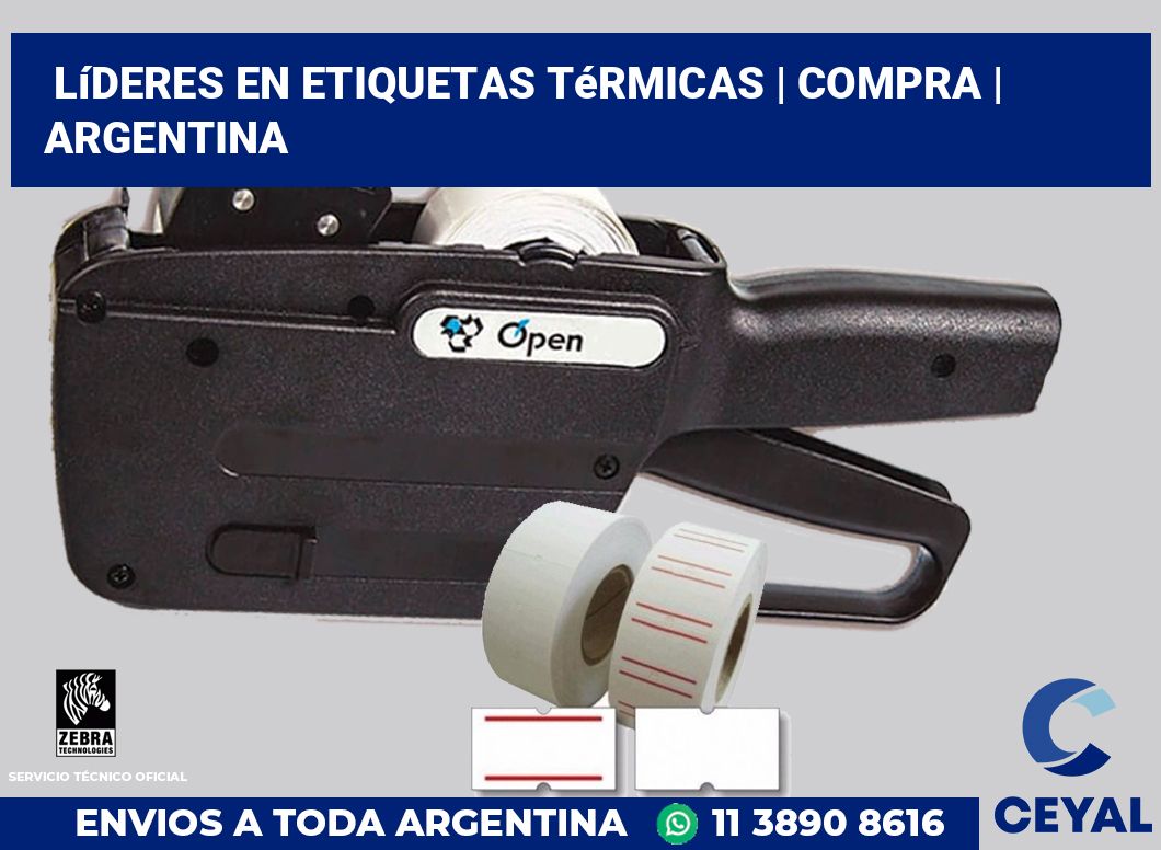 Líderes en etiquetas térmicas | Compra | Argentina