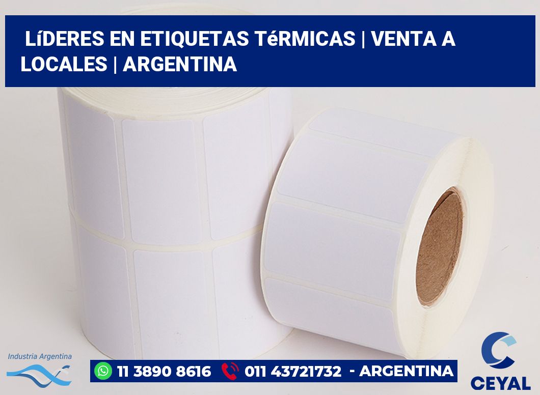 Líderes en etiquetas térmicas | Venta a locales | Argentina
