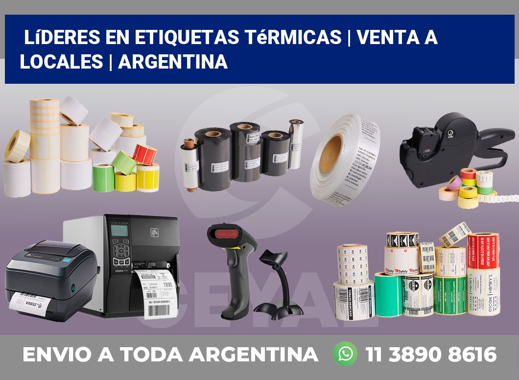 Líderes en etiquetas térmicas | Venta a locales | Argentina