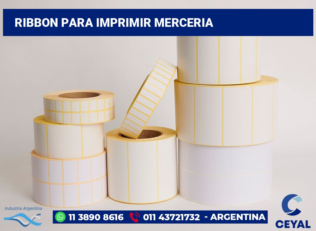 Ribbon para imprimir Merceria