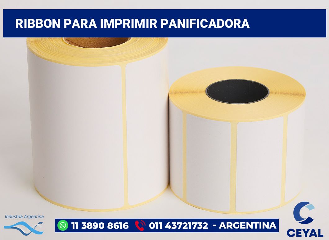 Ribbon para imprimir Panificadora