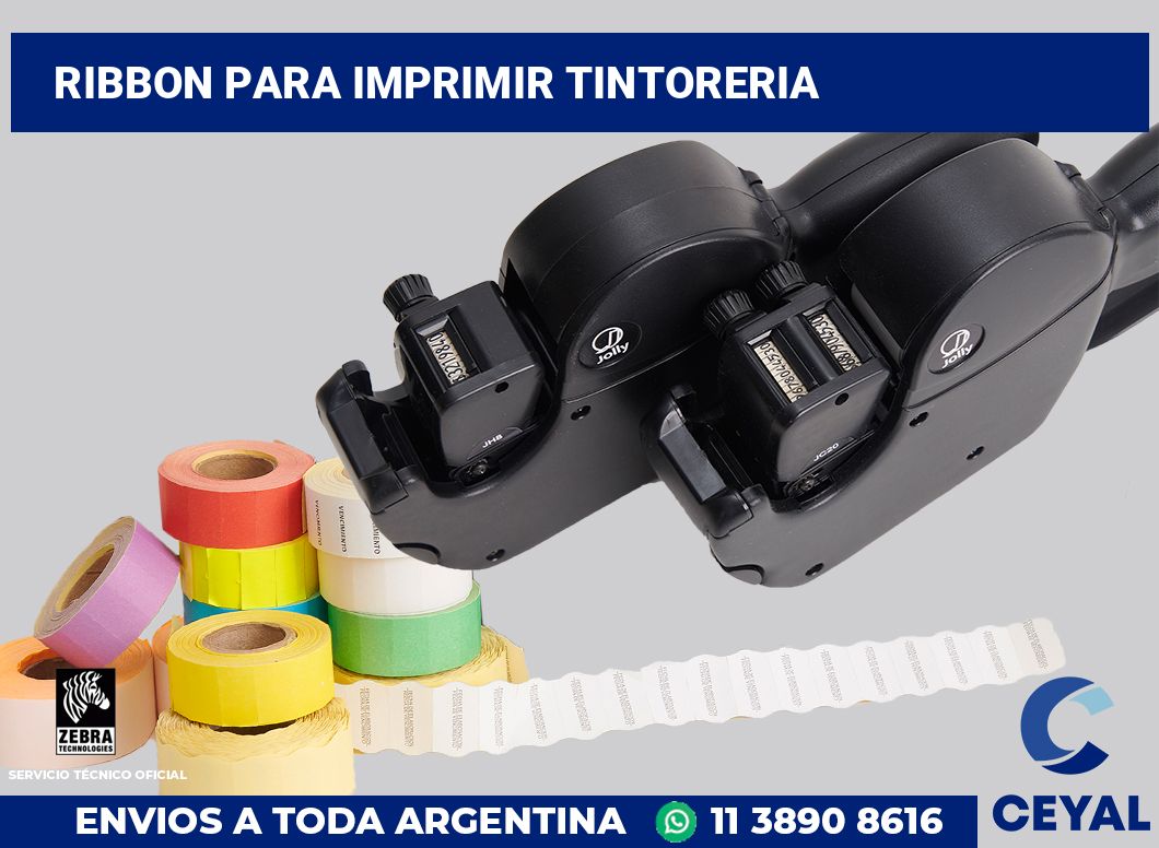 Ribbon para imprimir Tintoreria