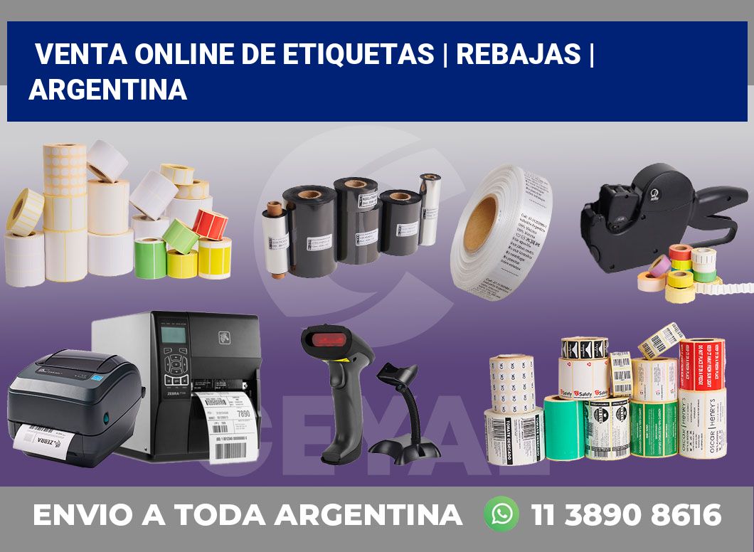 Venta online de etiquetas | Rebajas | Argentina