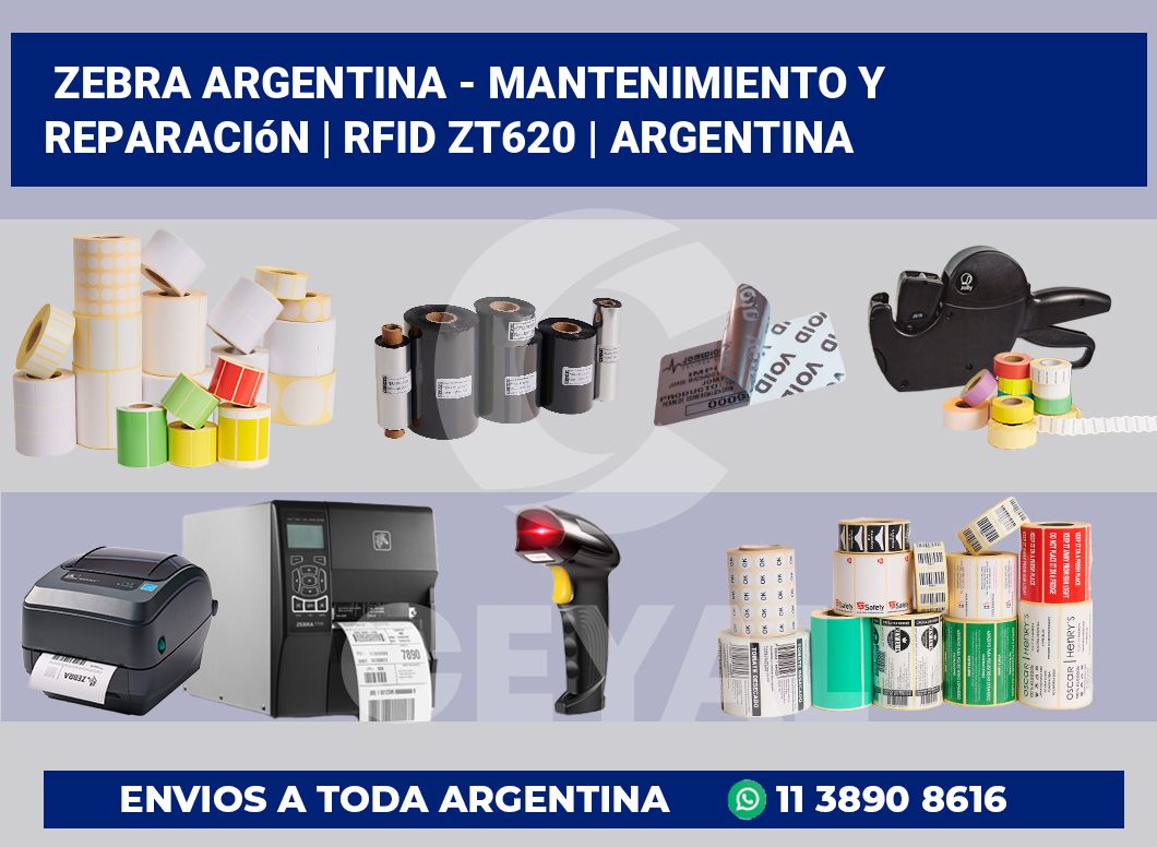 Zebra argentina – Mantenimiento y reparación | RFID ZT620 | Argentina