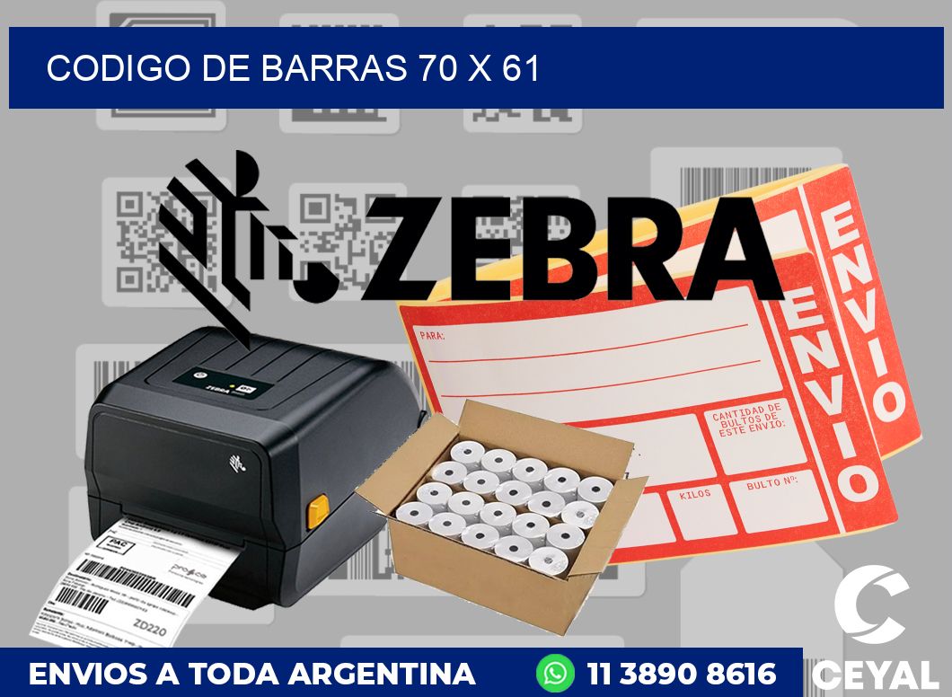 codigo de barras 70 x 61