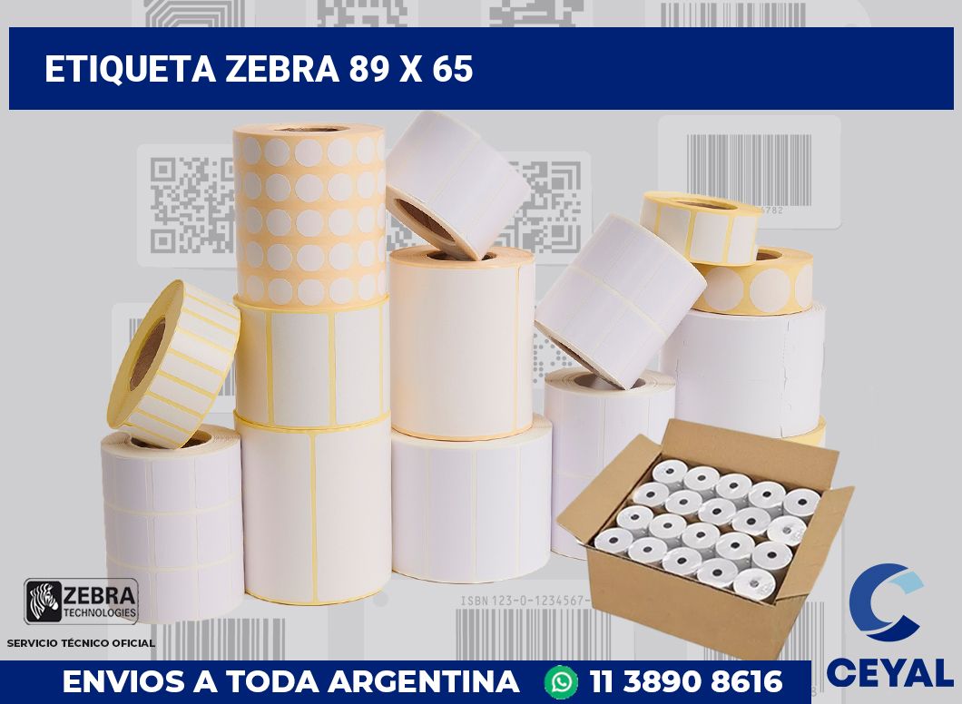 etiqueta zebra 89 x 65