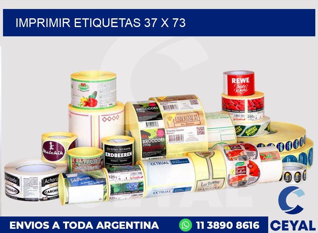 imprimir etiquetas 37 x 73