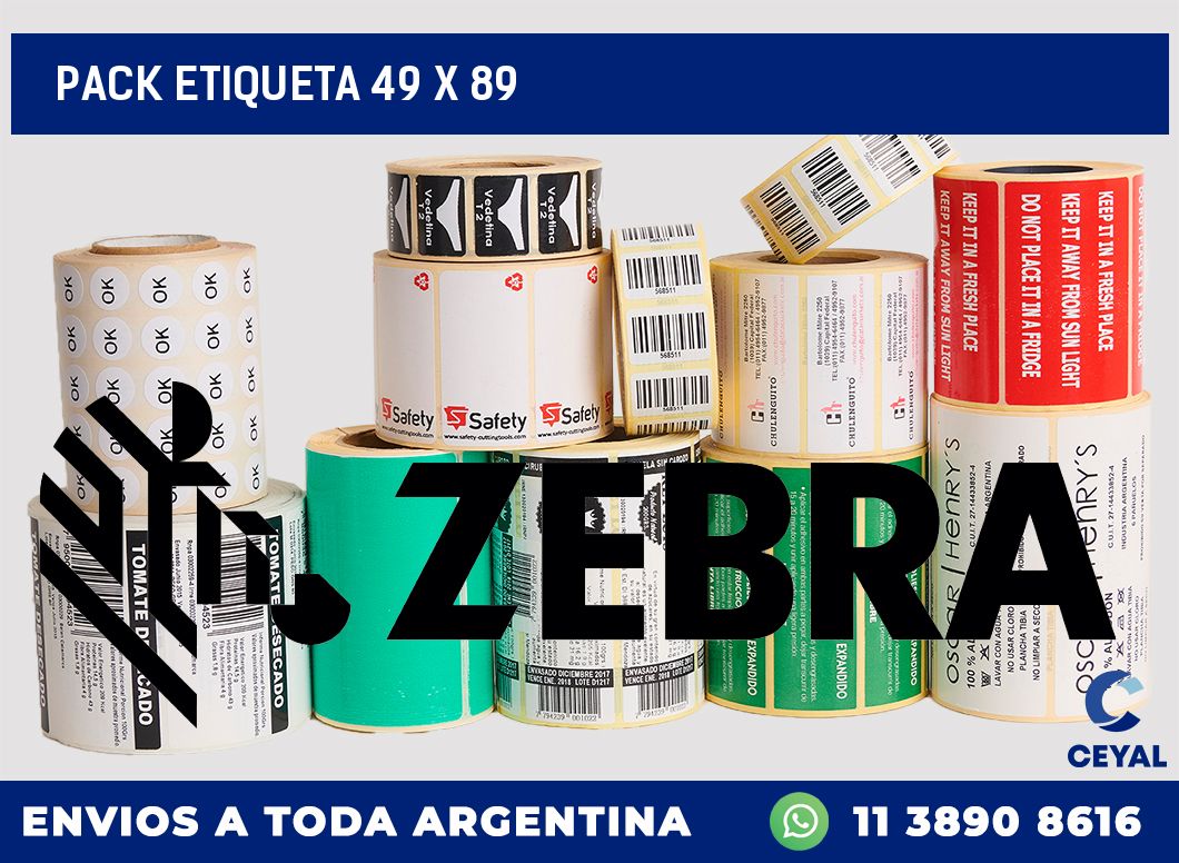 pack etiqueta 49 x 89