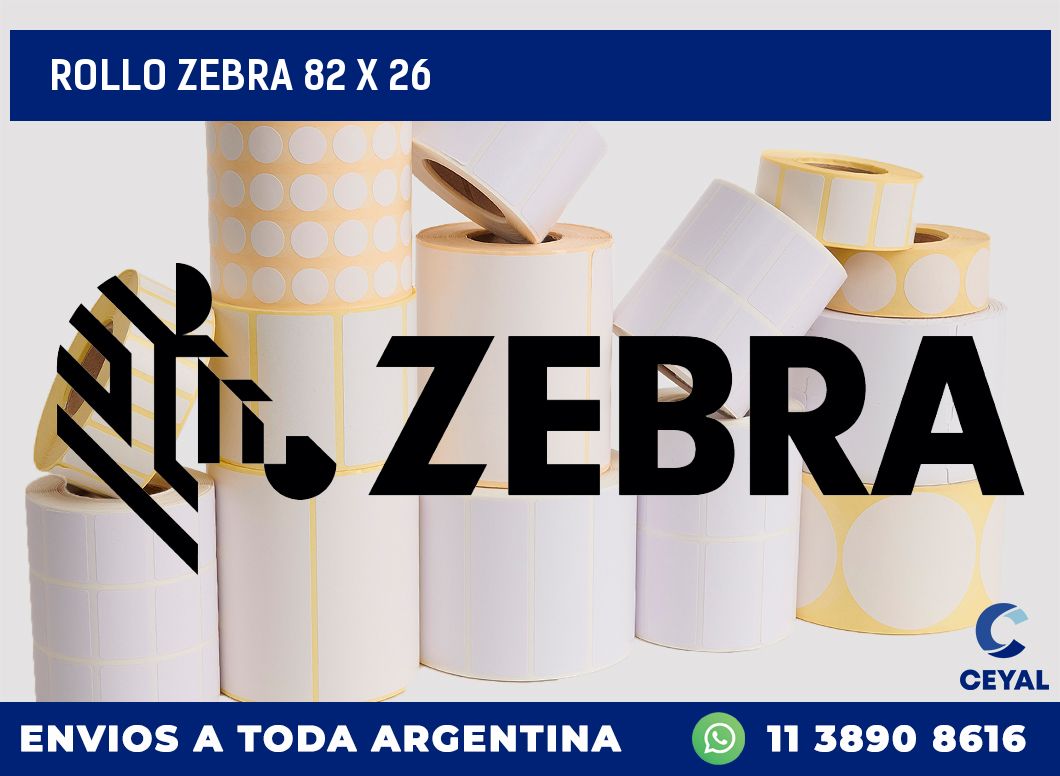 rollo zebra 82 x 26