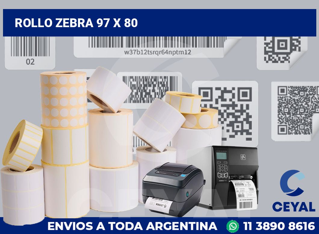 rollo zebra 97 x 80