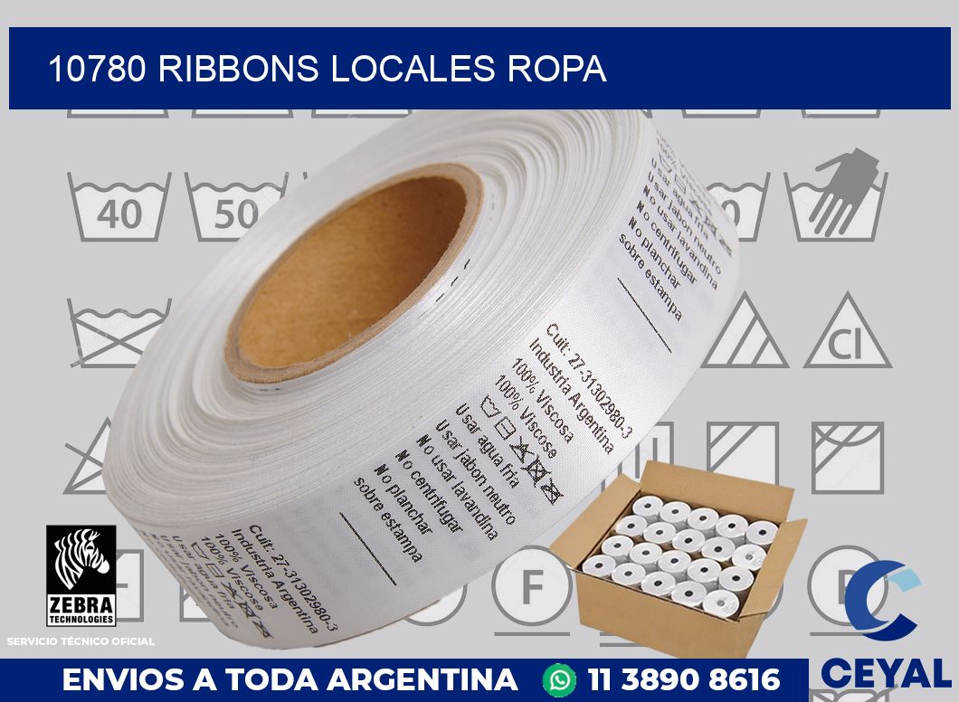 10780 ribbons locales ropa