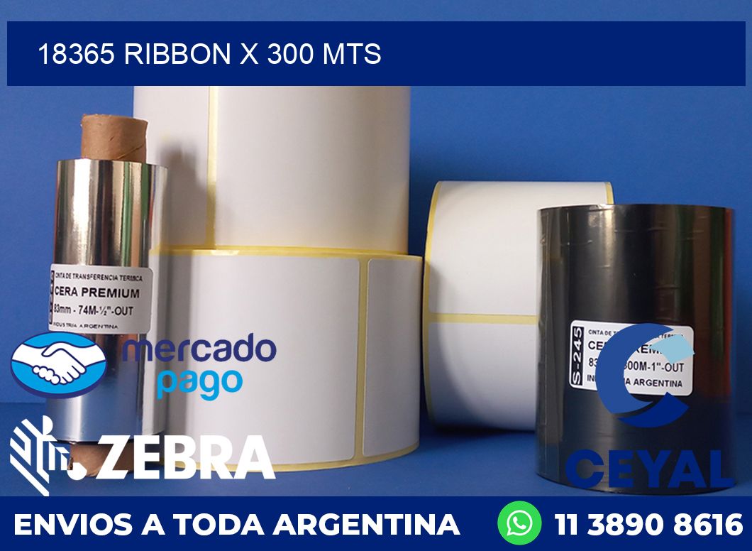 18365 ribbon x 300 mts