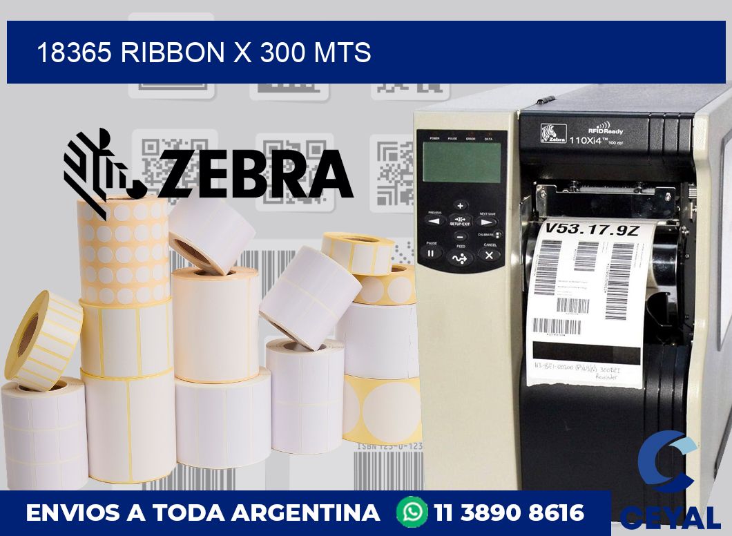 18365 ribbon x 300 mts