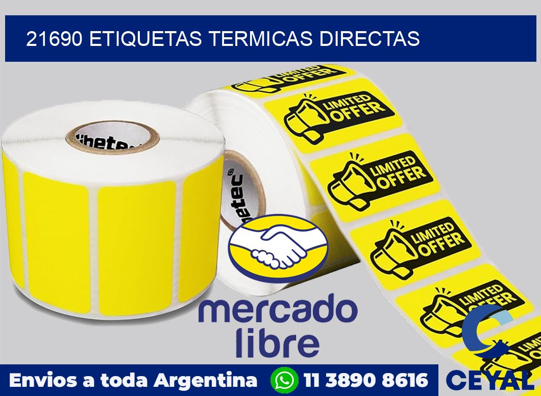 21690 Etiquetas termicas directas
