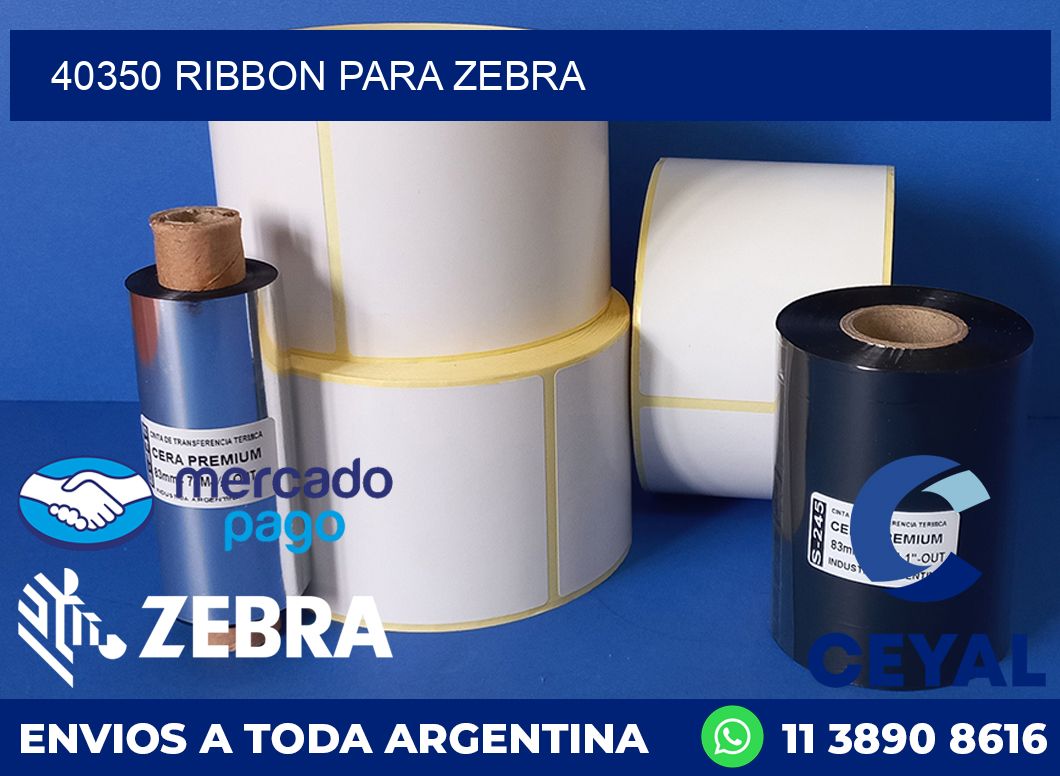 40350 ribbon para zebra