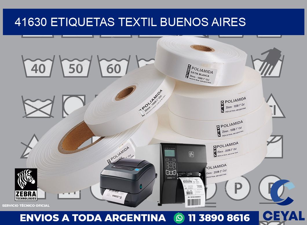 41630 etiquetas textil buenos aires