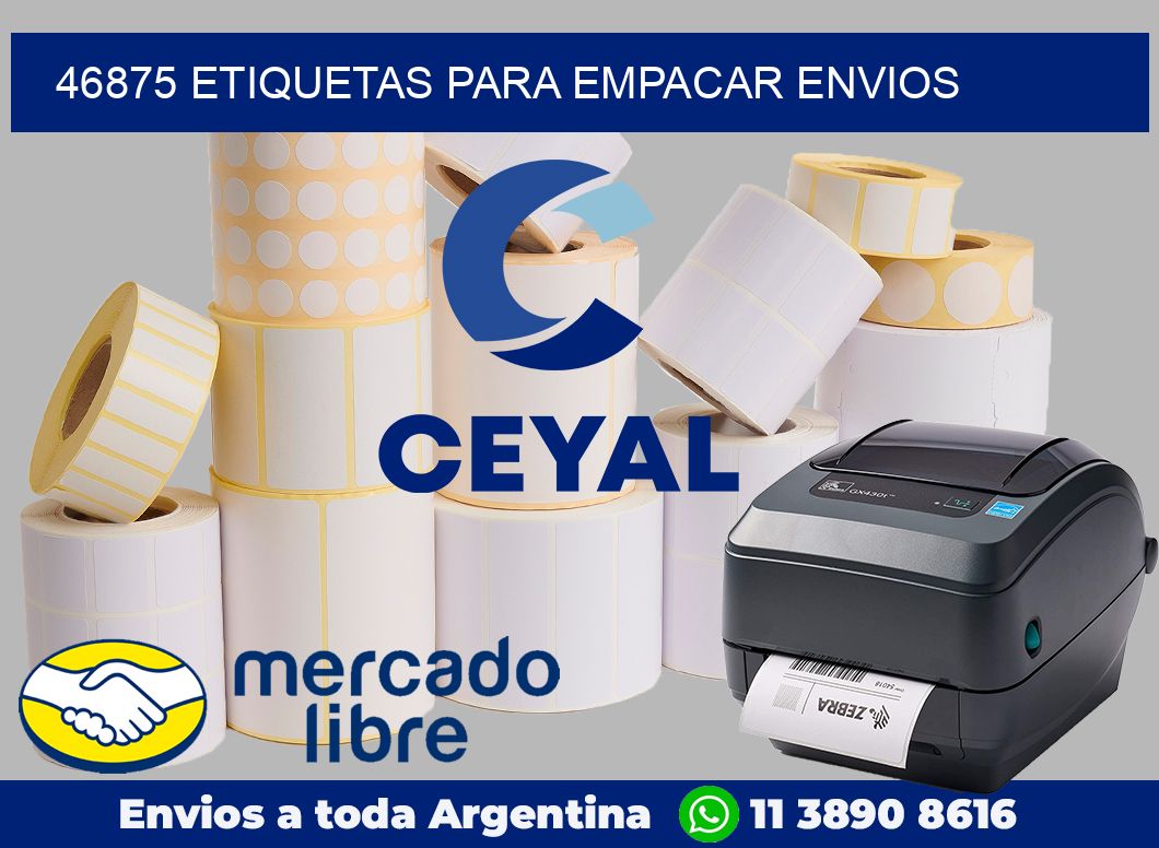 46875 Etiquetas para empacar envios